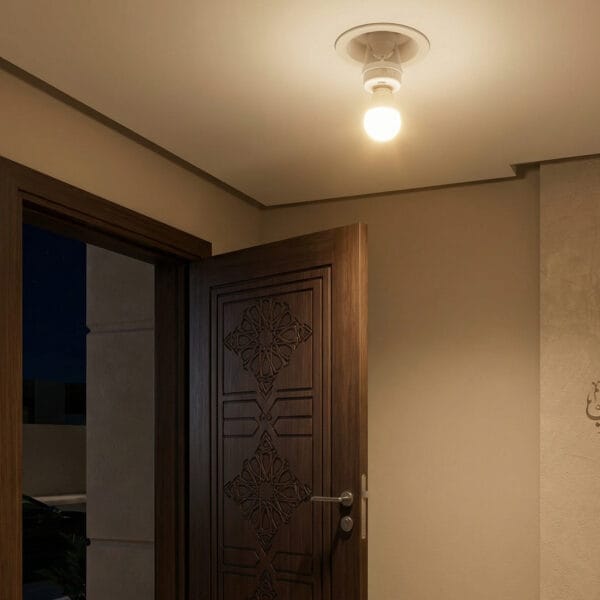 4c9050e0-8c6f-45c2-8c36-0ff8d606daa7.jpg حامل اللمبة الذكي بمستشعر حركة E27: إضاءة تلقائية بدون أسلاك وتوفير للكهرباء