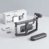 مقبض ريج تصوير سينمائي سمول ريج SmallRig P20 القابل للطي للجوال مع الميكروفون والإضاءة