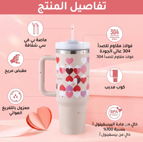 كوب حافظ للحرارة والبرودة 40 أونصة من إيلاراف